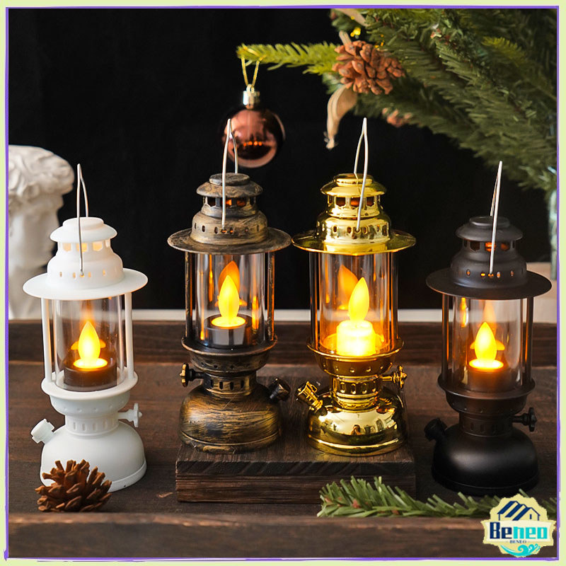 Lentera Lampu LED Muslim Lampu Lentera Lilin Ramadhan Lampu Led Lentera Lentera Mini Souvenir Hiasan