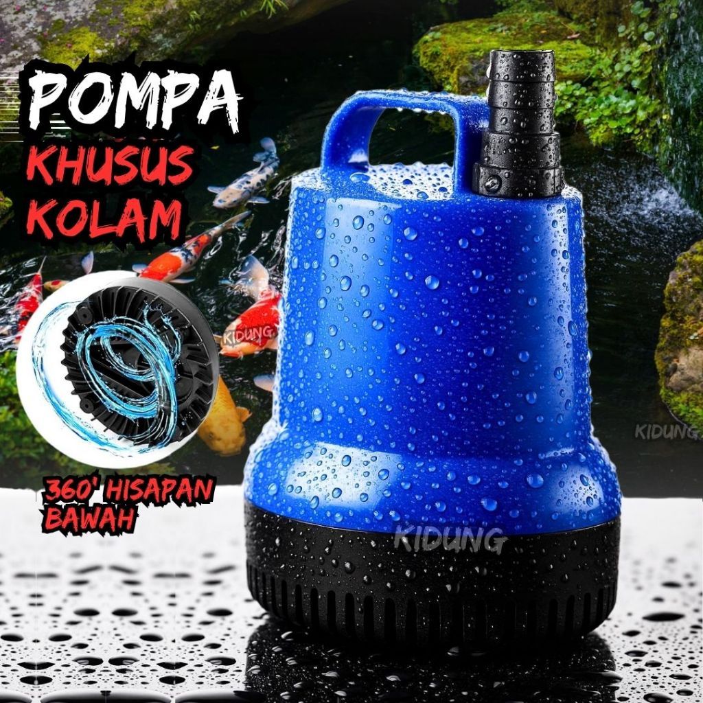 [Oryza Paws] Mesin Air Power Head Pompa Filter Celup Aquarium Besar Water Pump Low Watt Sirkulasi Ko
