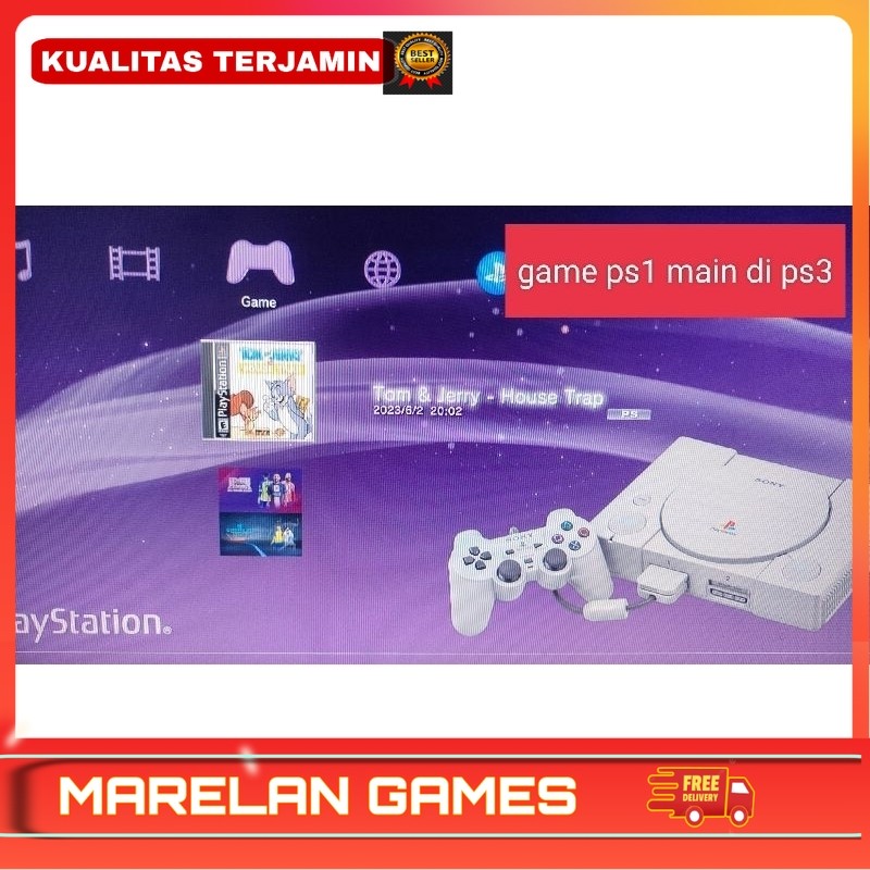 Flashdisk ps3 isi game ps1 nostalgia