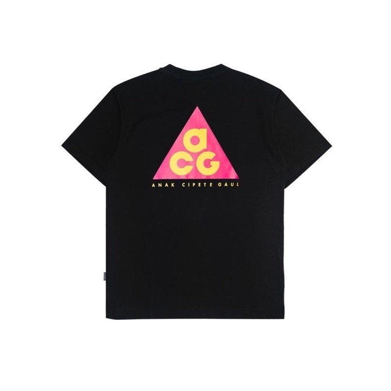 Kamengski - ACG Black Short Tee Kaos Pria