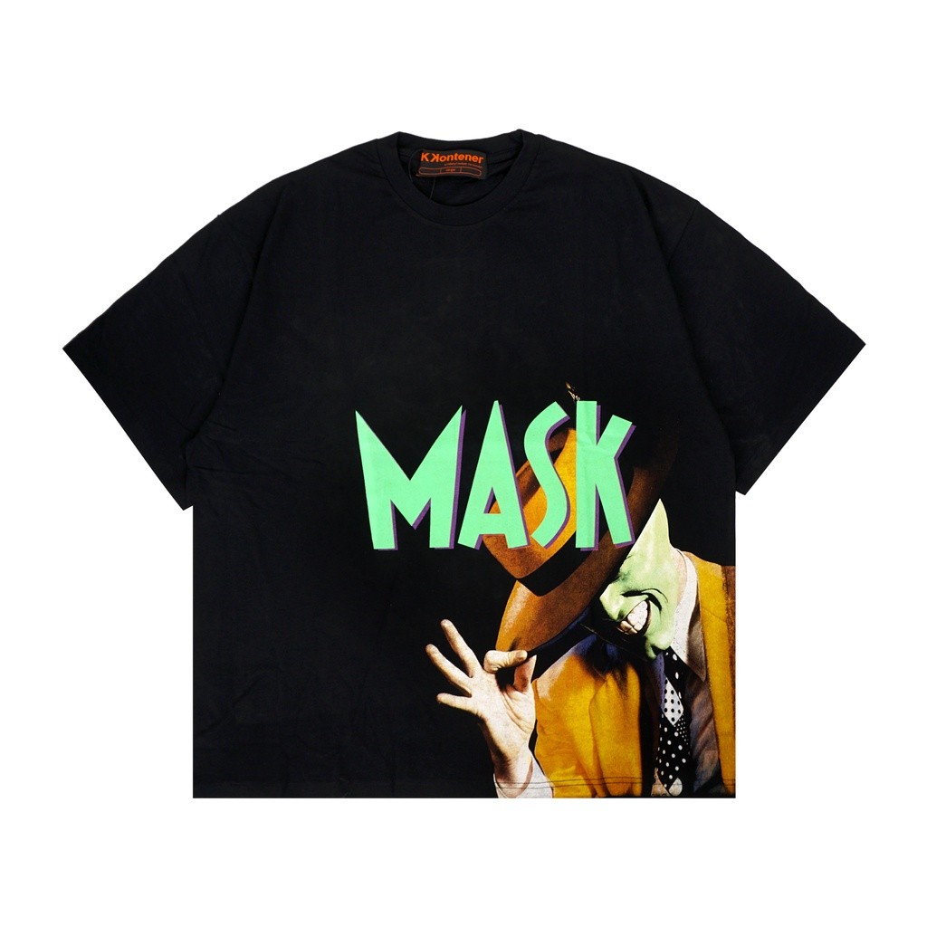KKONTENER THE MASK OVERSIZE TSHIRT BLACK