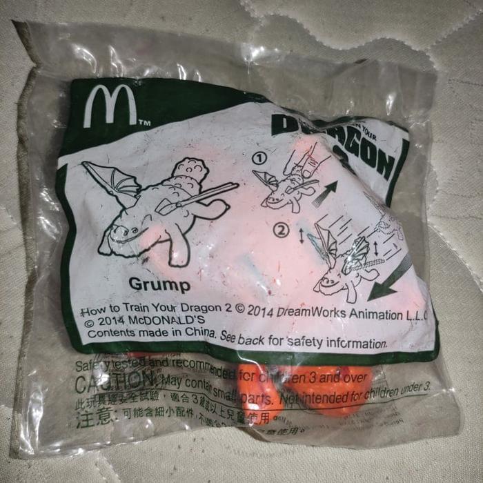 Grump - How To Train Your Dragon 2 - Happy Meal Mc Donalds Mcd TaO 