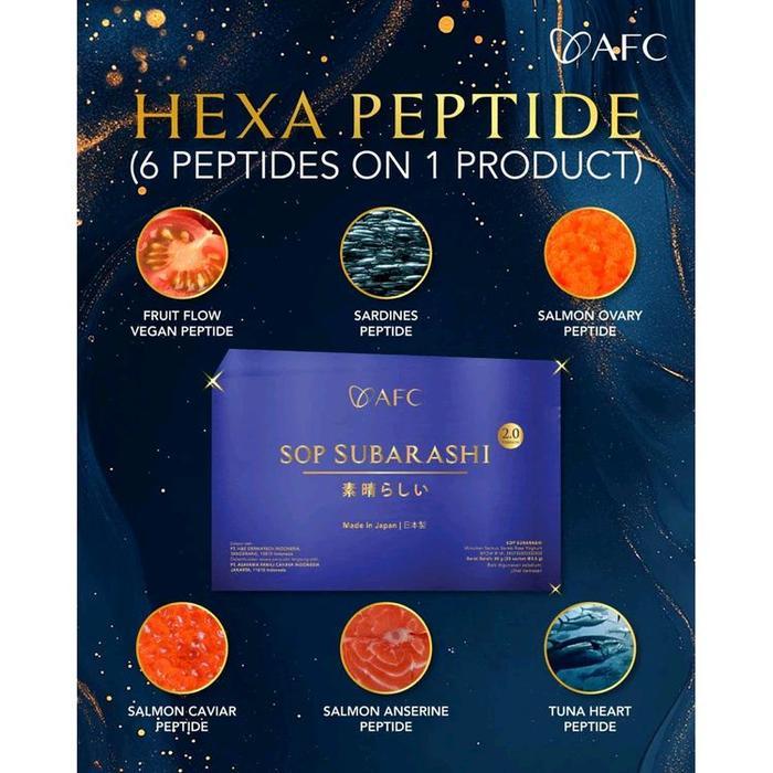 AFC SOP Subarashi Original Japan 28 Sachet Mengecilkan Tumor & Mencegah Kanker Usus BPOM 100% Asli