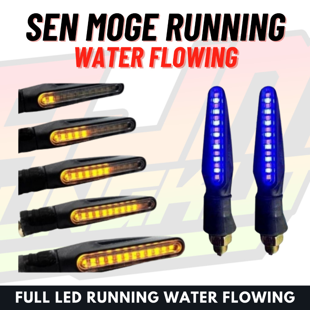 Lampu Sen Sein LED Nyala Running 2 Warna Biru Kuning Nyala Terang Terbaru CB150R Vario 150 New Vario