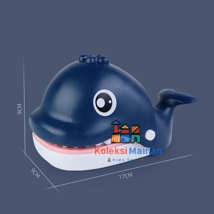 Mainan anak prank gigi ikan paus gigit jari whale dentist games - PAUS GIGIT