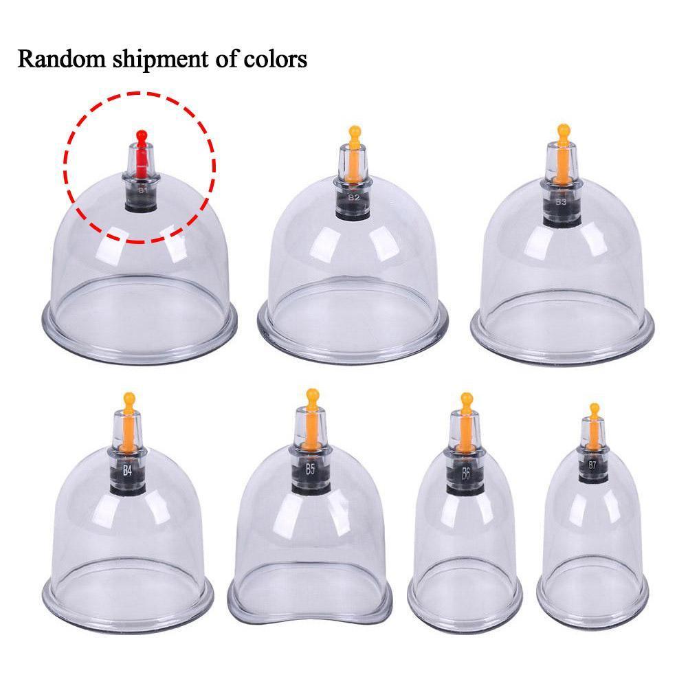 Vacuum Cupping Glasses Vacuum Massage Body Cupping Kit Anti Cellulite   Cupping Body Cup Massager Sl
