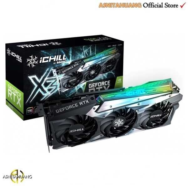 IRH JM VGA INNO3D GEFORCE RTX 3070 ICHILL X3 8GB GDDR6 - RTX3070 ICHILL X3
