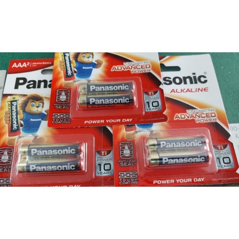[ISI 2] BATERAI AAA PANASONIC ALKALINE / BATTERY PANASONIC ALKALINE / BATERAI ALKALINE / BATTERY ALK