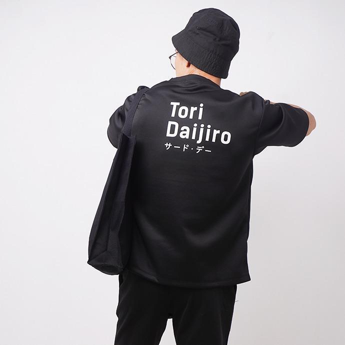 (COD) Kaos Oversize Distro Pria Tori Daijiro Hitam putih navy Third Day MTJ32 MTJ54 MTJ36 Baju Digit