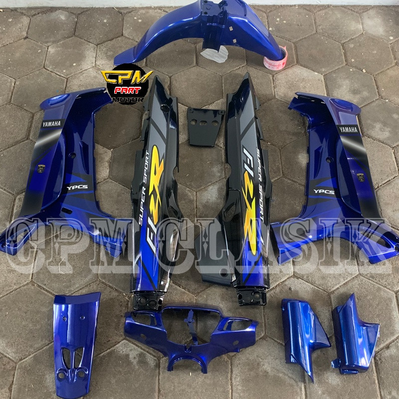 Full Set Body Halus Fizr 2 Tak Biru Movistar Custom