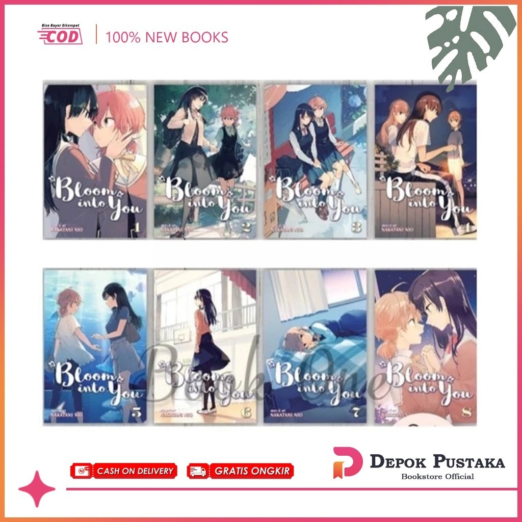 Manga Bloom Into You (8 Buku Seri) Soft Cover A5