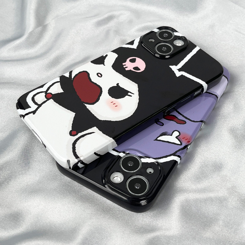 Case Iphone 12 Mini 13 Pro 7 Plus Xr Cewek Bermotif Kartun Lucu Case Iphone 11 11 Pro 12 14 15 Proma