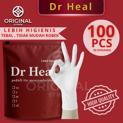 Sarung tangan karet latex powder / hand gloves latex / Sarung Tangan kesehatan /handscoon medis / sa