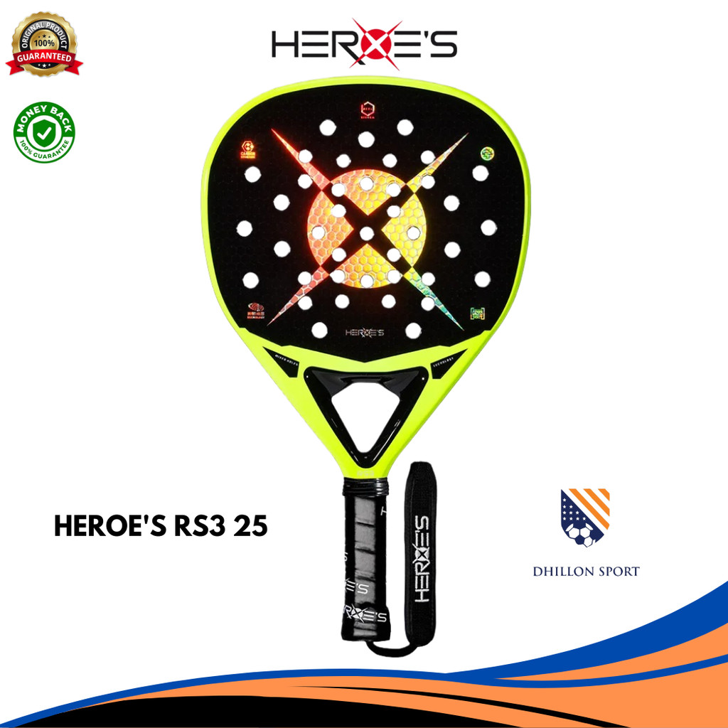 Padel Racket HEROE'S RS3 25 | Raket Padel Heroes