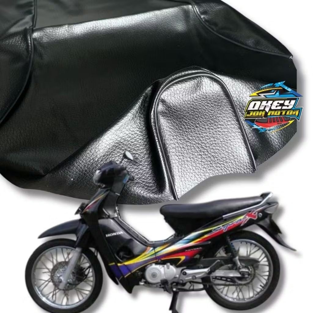 KULIT JOK/COVER JOK/SARUNG JOK SEPEDA MOTOR SUPRA X 100 /SUPRA LAMA/SUPRA FIT LAMA