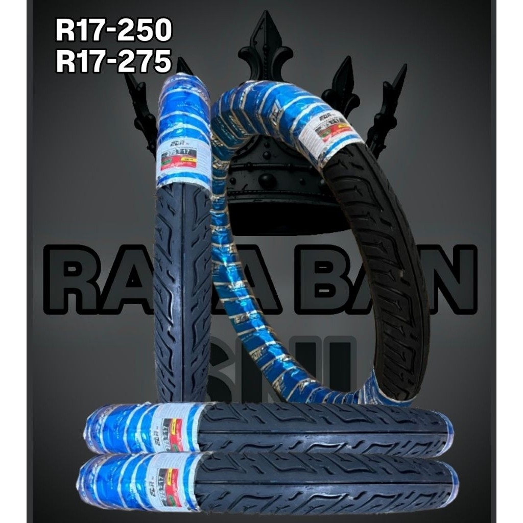 Ban motor Ring 17 depan 250-17  belakang 275-17 all bebek Supra fit-x Kirana kharisma Blade revo Veg