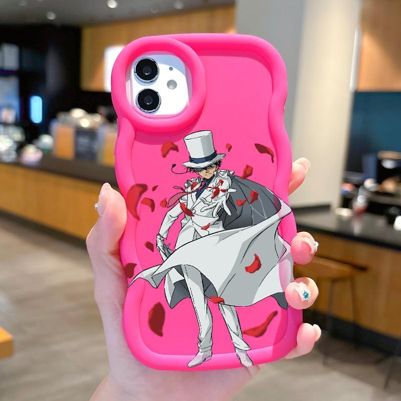 Case Hp For Samsung A56 A36 A31 A33 5G A35 A50 A50s A51 4G A52 A52s A54 A55 Casing Anime Conan Soft 