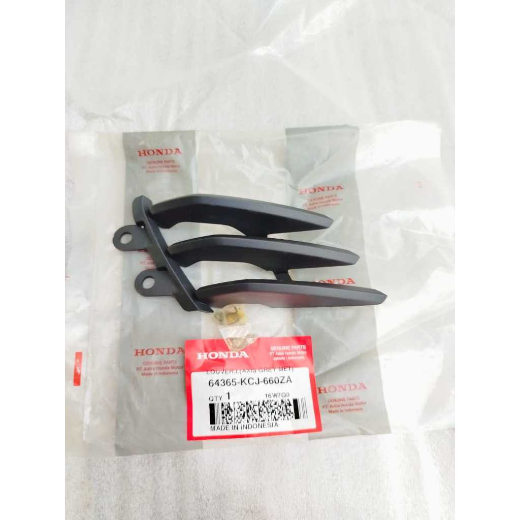 SIRIP KUPINGAN TANGKI TENGKI LOUVER KIRI HONDA TIGER REVO ORIGINAL ORISINIL ORI ASLI AHM 64365-KCJ-6
