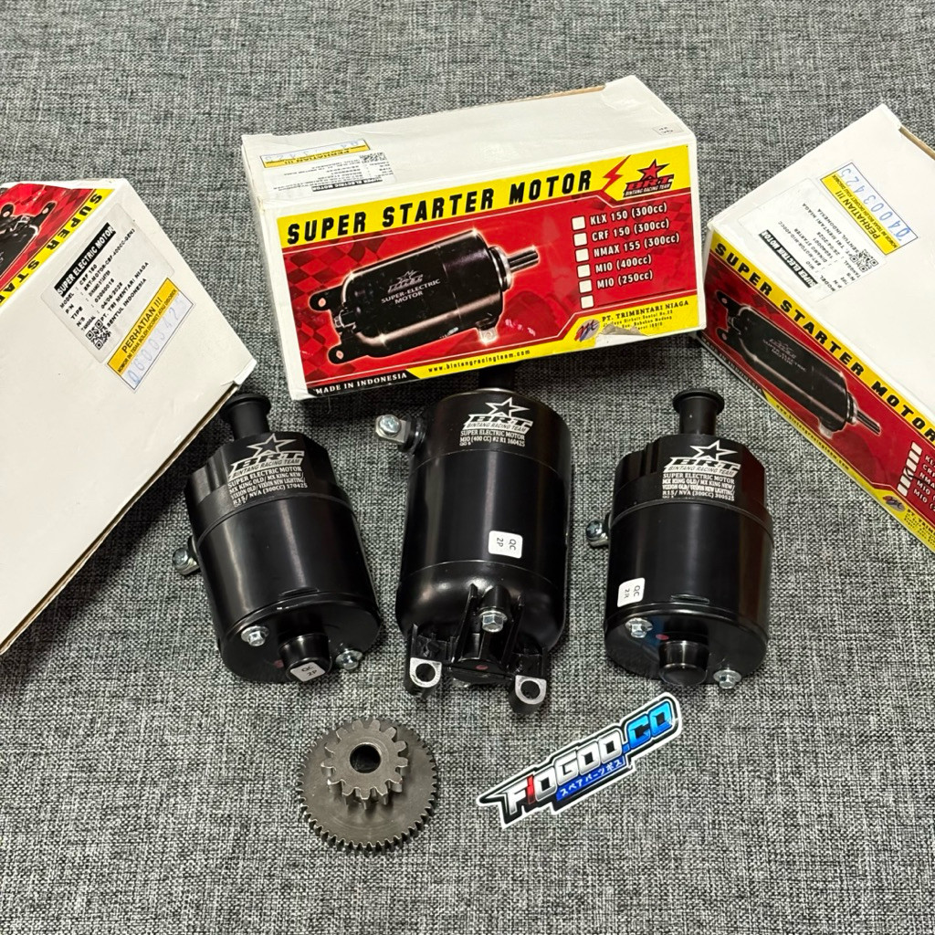 DINAMO STATER BRT BORE UP 300-400 CC MOTOR STARTER SUPER / DINAMO BRT MX KING TIGER CRF MIO VIXION K