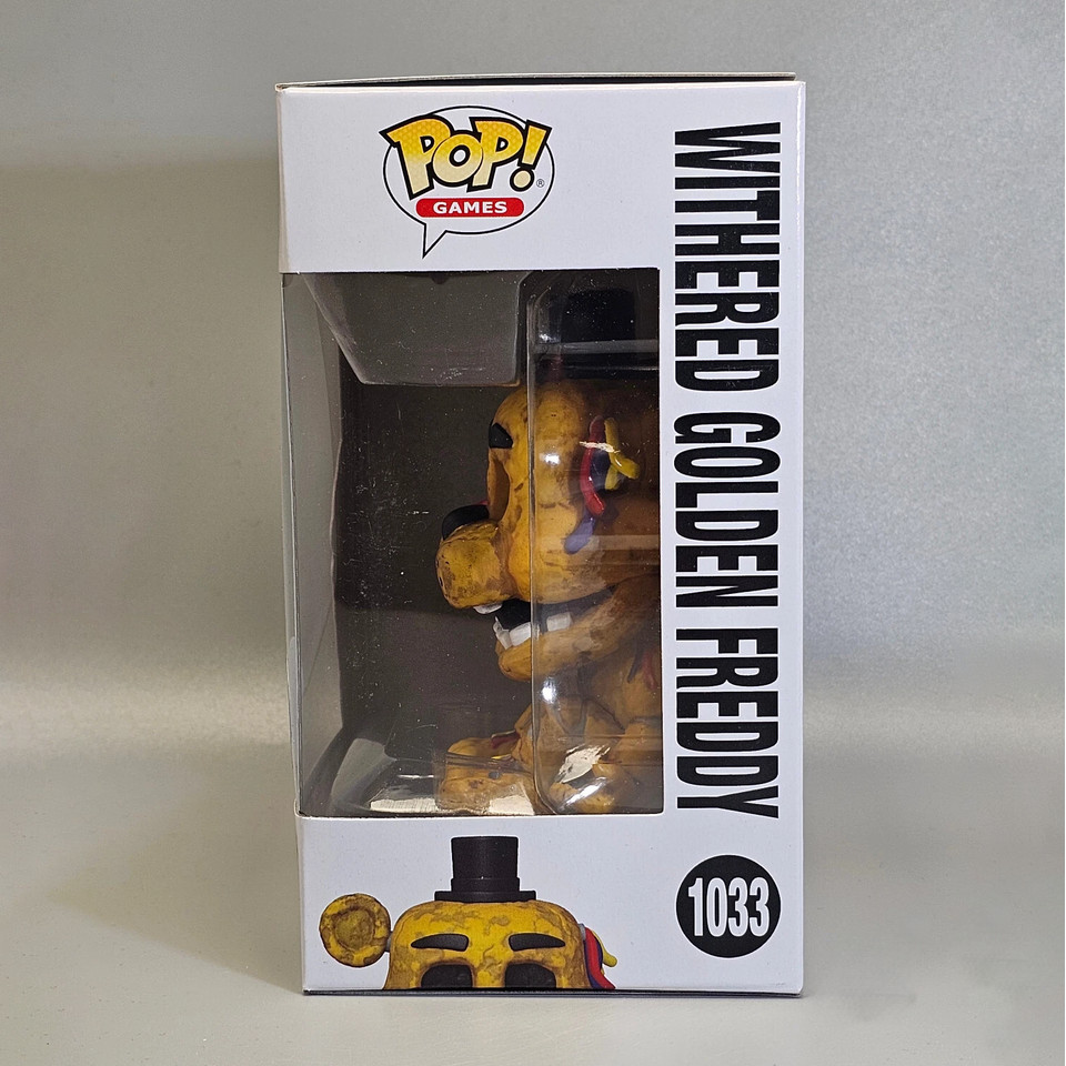 Withered Golden Freddy 1033 Figures FUNKO POP Five Nights at Freddy's 3.9inch Vinyl Figure Collectib