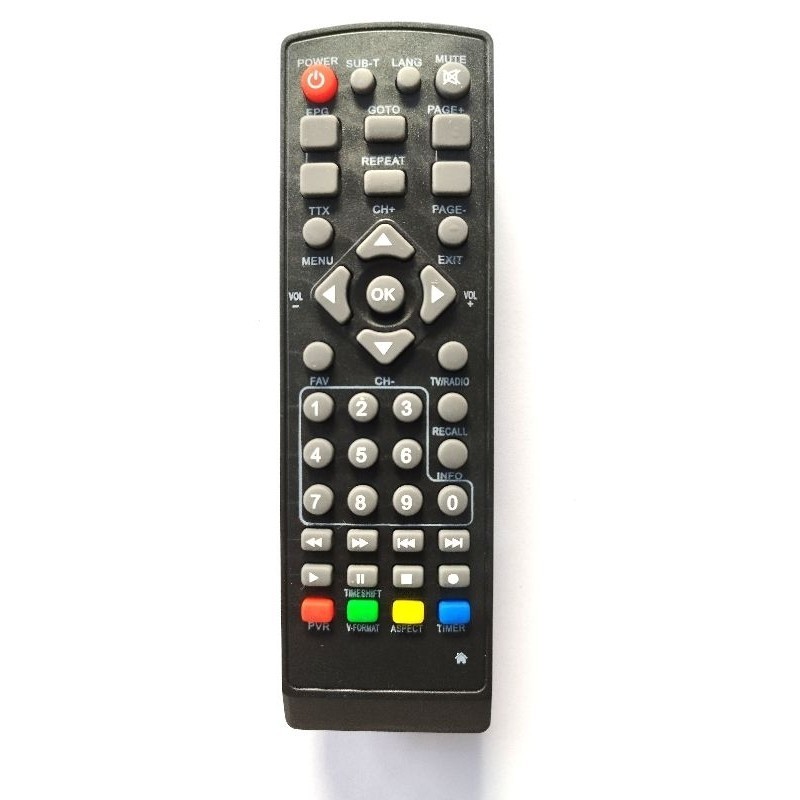 REMOT REMOTE STB MITSUYAMA MS-DVB01 - STB FLECO MXQ PRO DVBT2 SET TOP BOX DIGITAL
