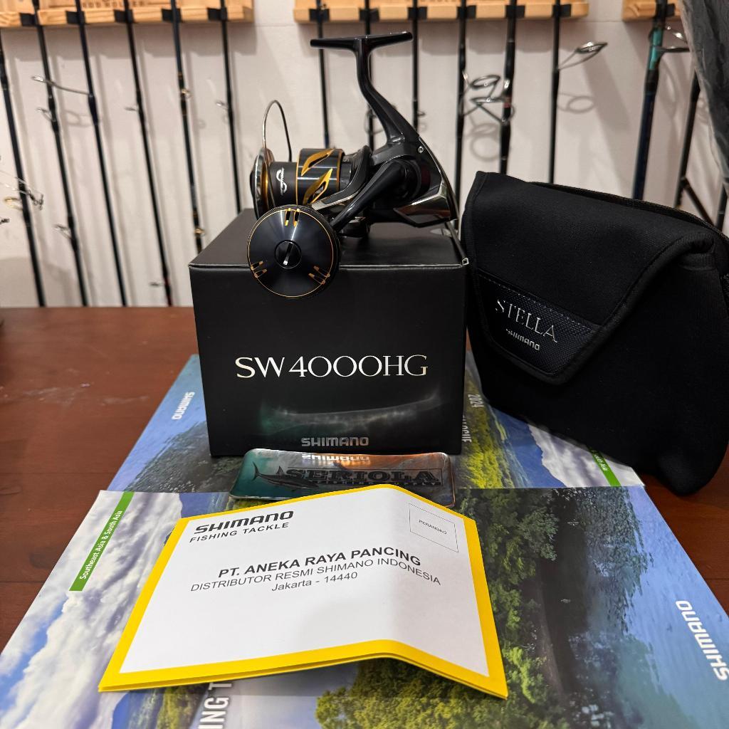 REEL SHIMANO STELLA SW 4000 HG SW 5000HG GARANSI RESMI