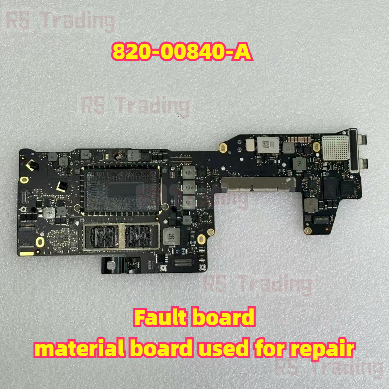 For MacBook Pro 13 In A1708 Repair Board 2016 2017 Fault Mother Logic Board 820-00840-A with USB arg