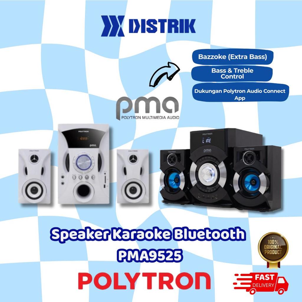 Speaker Karaoke Bluetooth Polytron PMA9525