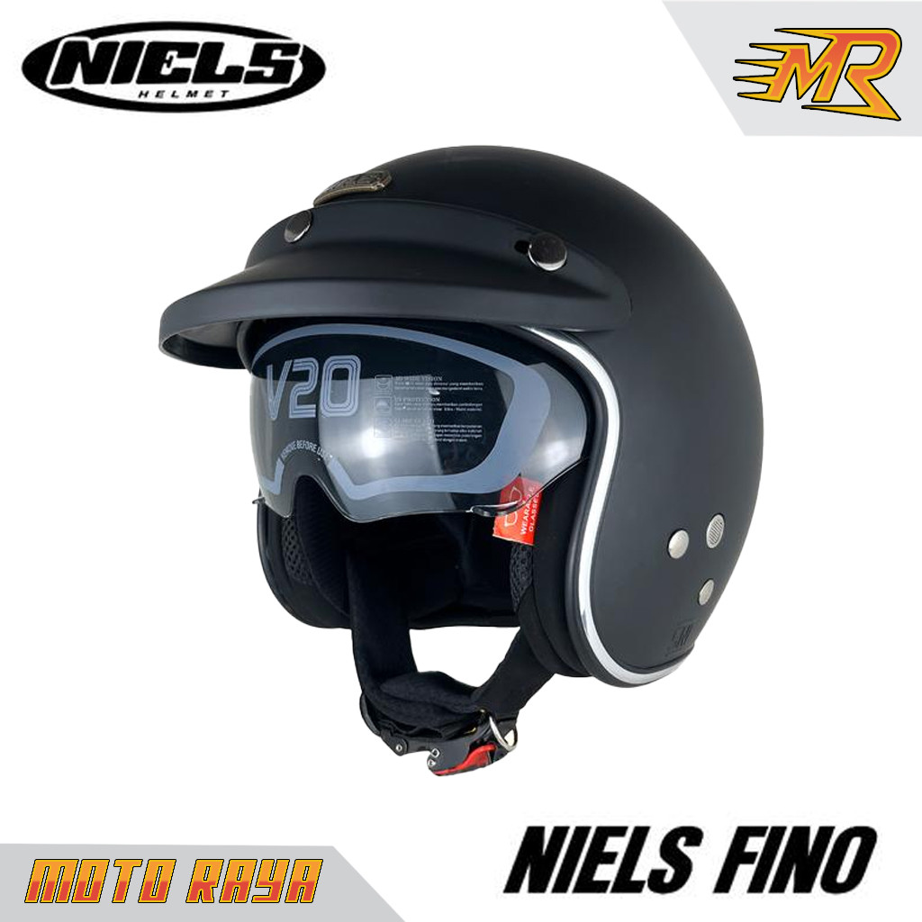 HELM NIELS FINO - BLACK DOFF
