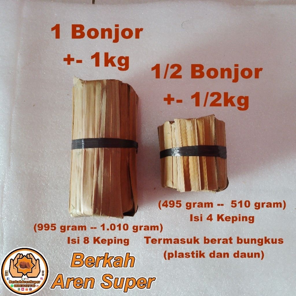 Gula Aren Super Asli Cilacap Jawa Tengah Palm Sugar Berkah Aren Super Berkah Sembako Karawang
