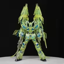 Hg 1/144 Hguc Unicorn 03 Phenex Destruction Mode Transparent Limited Edition Assembly Model Kit Acti