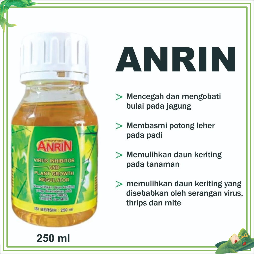 Anrin Zat Pengatur Tumbuh Fungisida Bulai Jagung 250 ml
