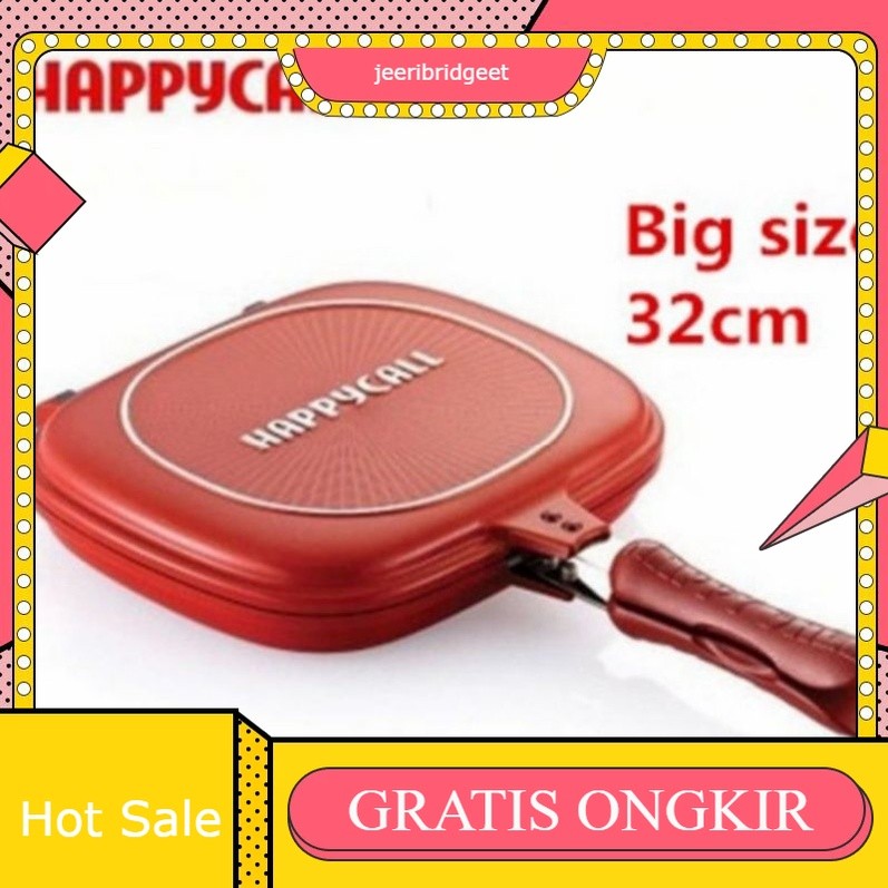 Happy call double pan original big size 32cm original made in korea