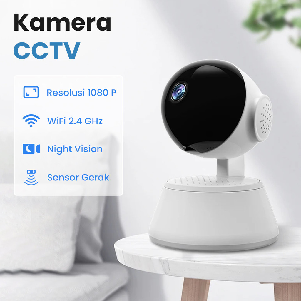 V380 Pro Kamera CCTV WiFi PTZ Active Alarm Night Vision Cloud Storage - Q6 Pro