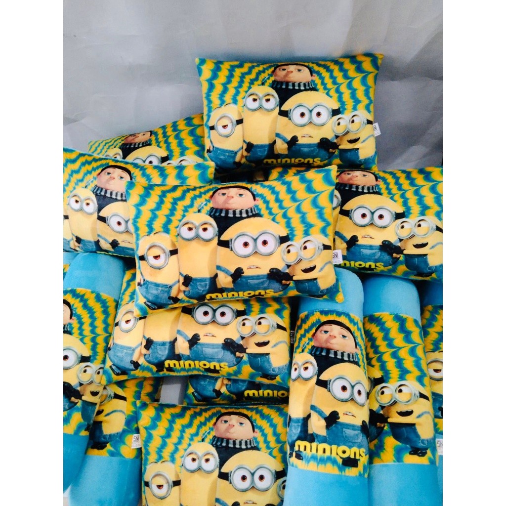NMZSHOP SET Bantal Guling Minions