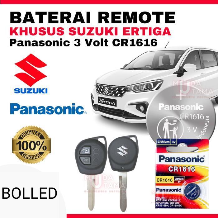 Bolled BATERAI REMOTE SUZUKI ERTIGA ORIGINAL PANASONIC CR1616