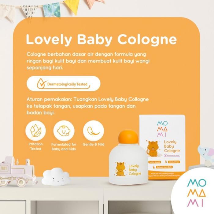 Cologne Anak-Anak - Momami Loveli Baby Cologne 100Ml