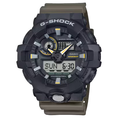 Promo Original Casio G-SHOCK GA-710TU-1A3DR Jam Tangan Pria Double Time GSHOCK GA700 GA-710TU-1A GA7
