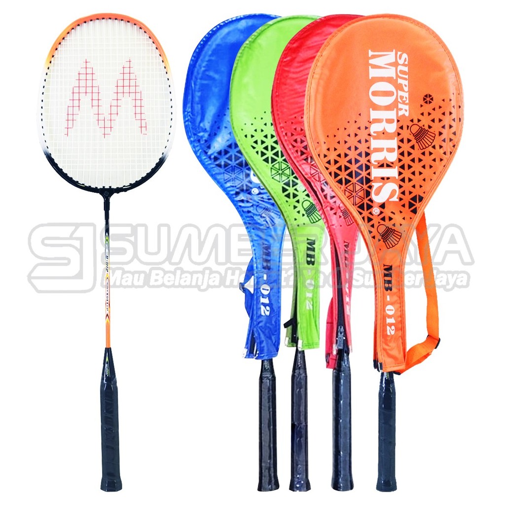 Raket Badminton Morris MB-012 Super Morris + Cover Raket Badminton YTY P-301 Import