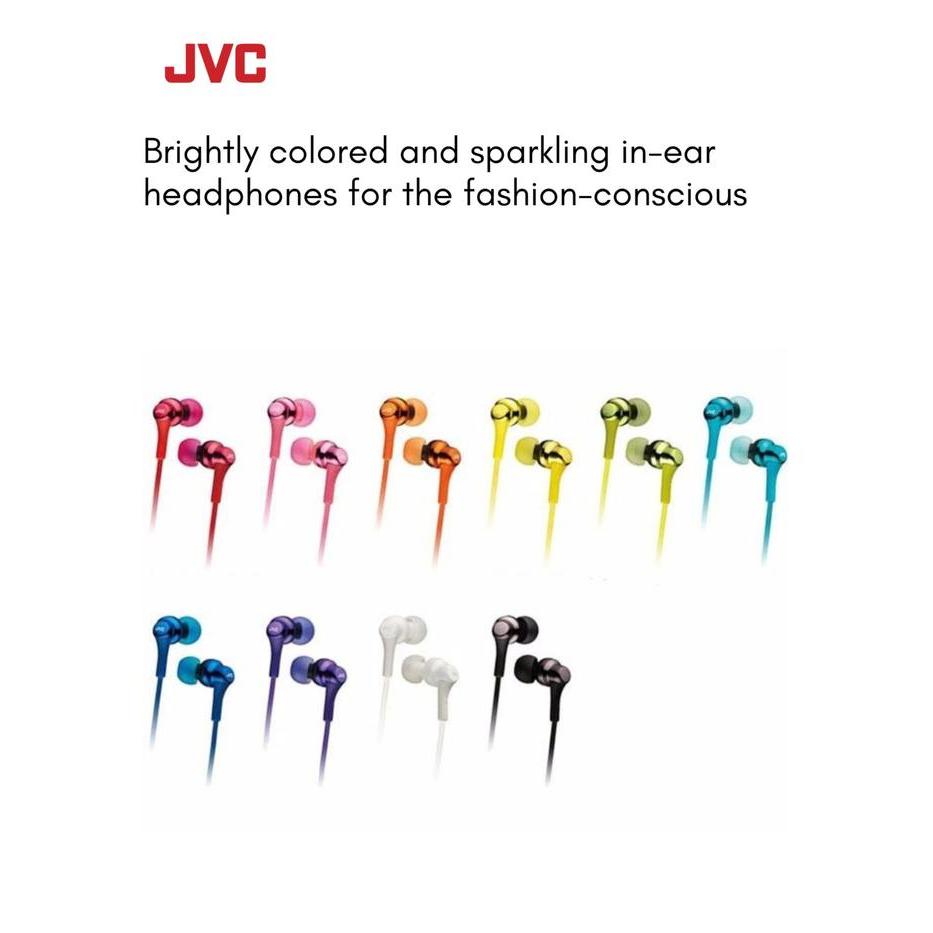 JVC HA-FX26 IEM Sparkling In Ear Earphone / Headset Stereo HiFi Audio - Hijau