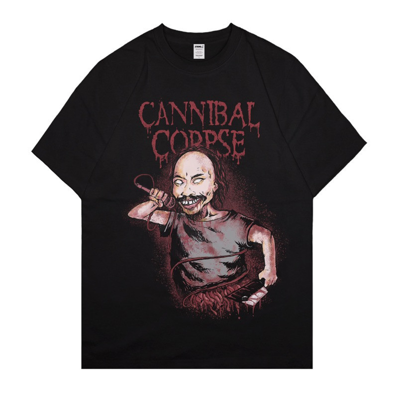 Xtrememerch Tshirt Sumanto Corpse Black Katun S-XXL Unisex Tee