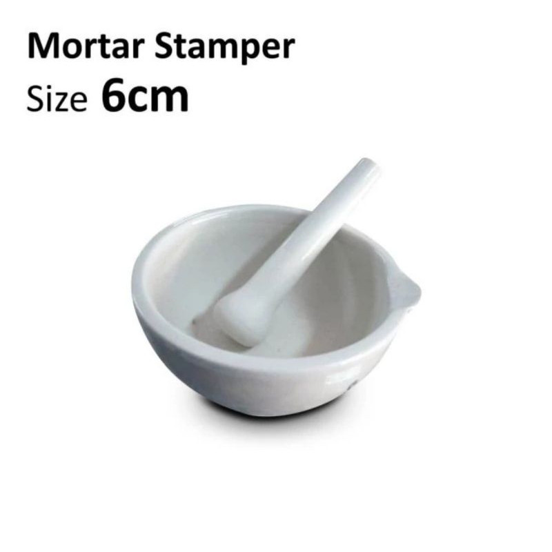 Alat Penumbuk Obat ONEMED / Mortar Ukuran Diameter 6 cm