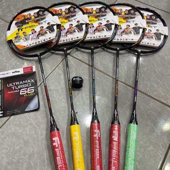 Raket Badminton Felet Aero Force 45LBS AeroForce Original