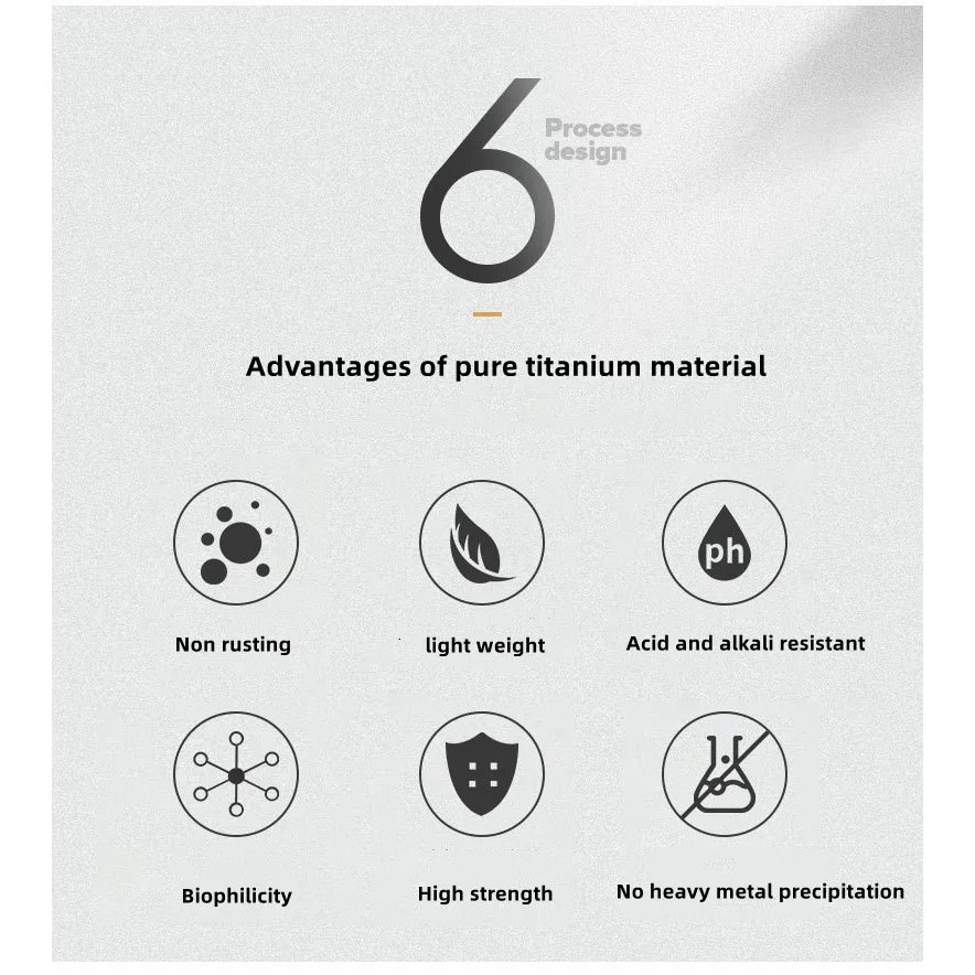 Outdoor Pure Titanium Kettle Camping Tea Kettle Portable Coffee Brewing Tea Pot Camping Teapot