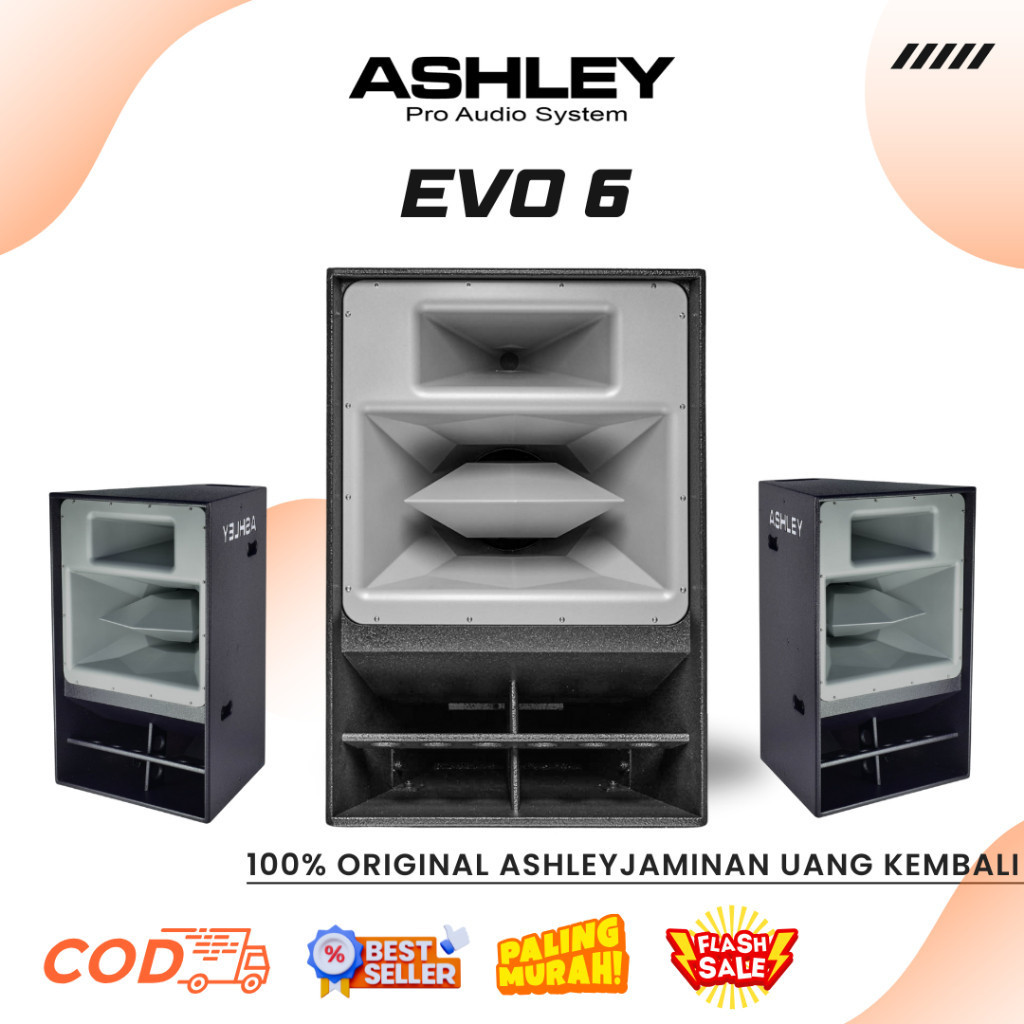 Speaker Pasif 3 Way ASHLEY EVO 6