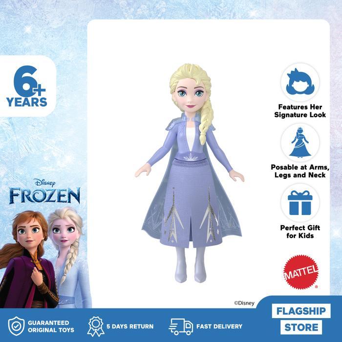 Pusatmurah Store Disney Princess Frozen Small Doll Elsa Character - Mainan Boneka Anak Perempuan