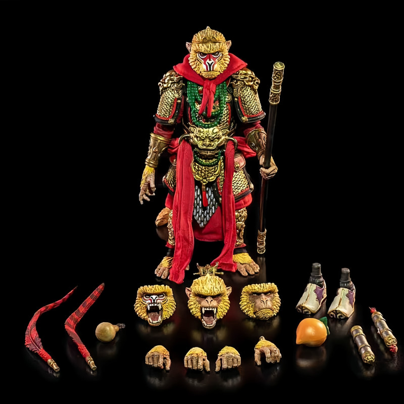 Original Four Horsemen Studio 1/12 Scale Mythical Legion Agent Xie Bo Sun Wukong Jacob Shadow 7inch 