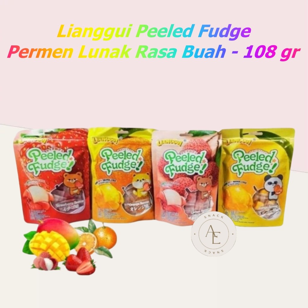Lianggui Permen Jelly Kupas Lunak Peeled Fudge 108 gr