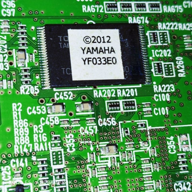 IC flash Yamaha S950 YF033E0 Cabutan Original s 950  Sudah Terisi Tinggal Pakai