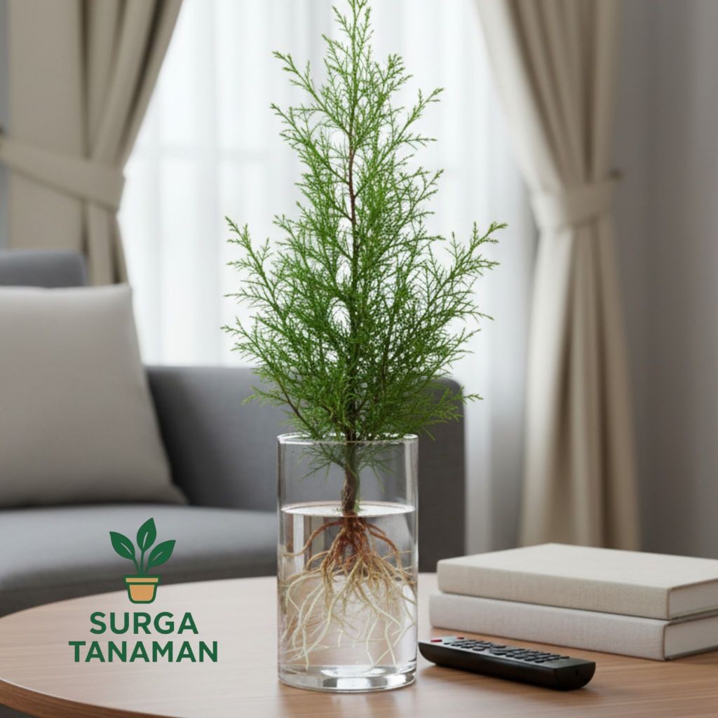 Tanaman media air cemara air - tanaman cemara air